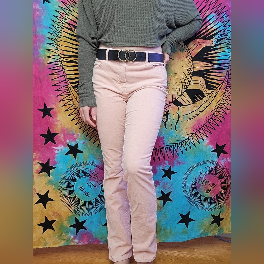 Lauren Ralph Lauren Light Pink Corduroy Pants